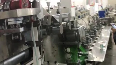 Machine de conditionnement de vaisselle de machine d'impression de coupe de pliage de serviette de rendement élevé